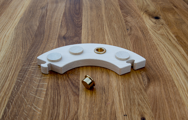 Kerzenhalter aus Messing