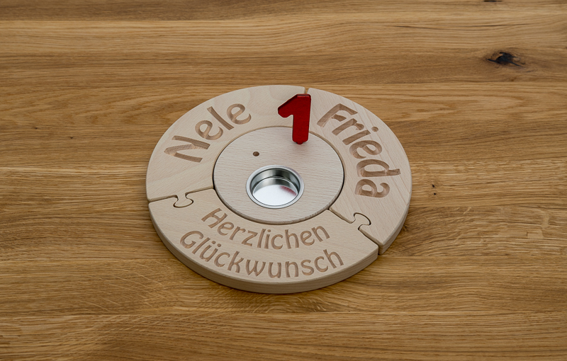 Geburtstagsring Konfigurator - Gratulation zweizeilig – Bild 6