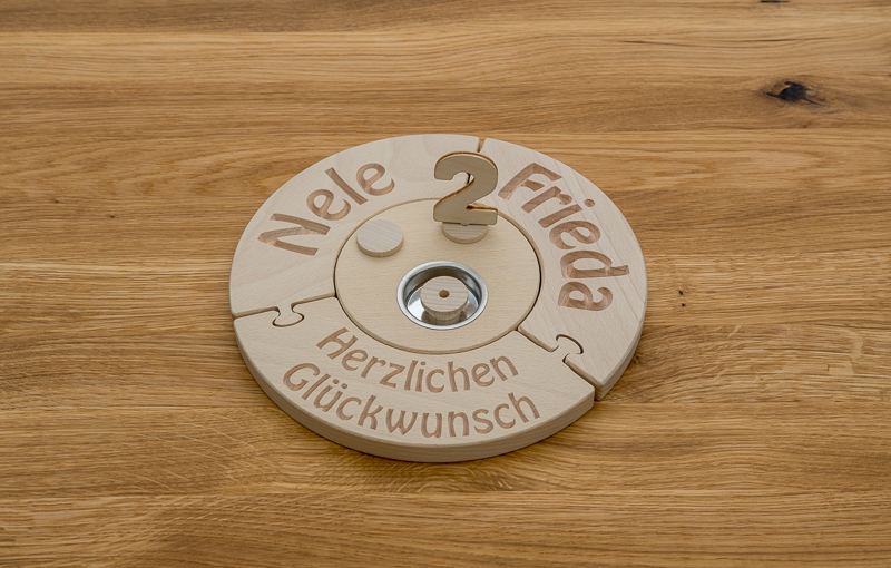 Geburtstagsring Konfigurator - Gratulation zweizeilig – Bild 5