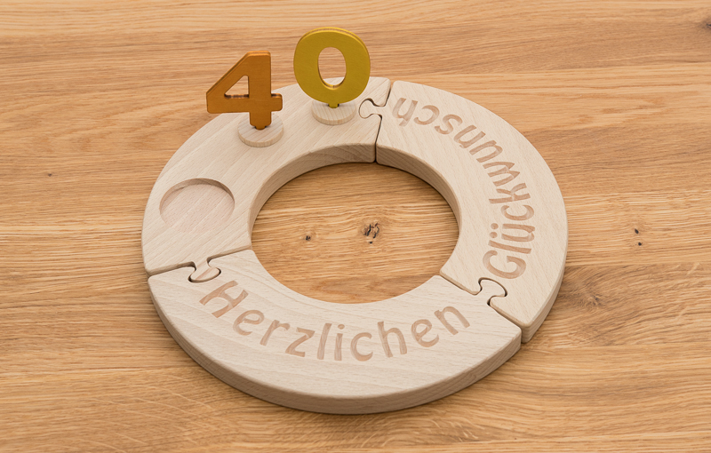 Schriftzug-Herzlichen-Glückwunsch, natur – Bild 3